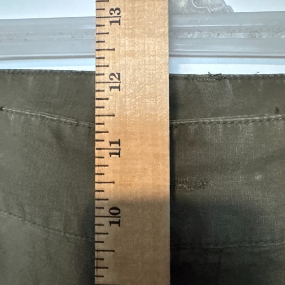 Columbia Pants Womens 16 Green Cargo Mini Ripstop Hiking Climbing Outdoor Trail - Picture 9 of 10
